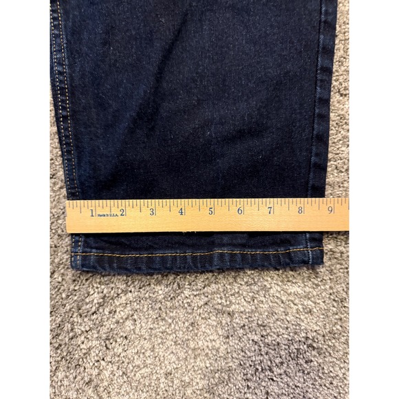 Levi's 550 Relaxed Fit Jeans Mens Size W44 L34 Dark Wash Denim Blue - Picture 9 of 11